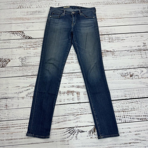 AG Adriano Goldschmied Size 27 The Prima Mid Rise Cigarette Stretch Jeans - Picture 10 of 13